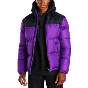 Custom Winter 2022 High Quality Padded Puffer <b>Down</b> Jacket Bubble Coat Jacket for Men - Product Image 1
