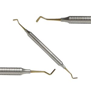 VIDIFIVE INTERNATIONAL Juego de instrumentos de llenado de compuestos dentales manuales, condensador antiadherente de 4 enchufes con sonda fina de punta cónica - Product Image 2