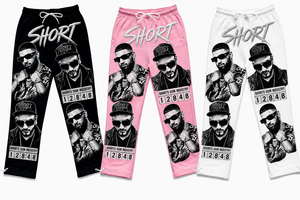 2026 Men's Casual Washed Flared Mid Fleece Flat <b>Drawstring</b> Closure Sweatpants Track Pants 100% Cotton Silk Screen Printed OEM - Product Image 4