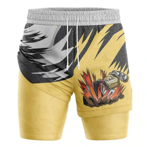 ODM Double <b>Layer</b> <b>Mid</b> Breathable Gym Shorts Youth Basketball Lightweight Polyester Anti Shrink Fade Resistant Custom Design - Product Image 5