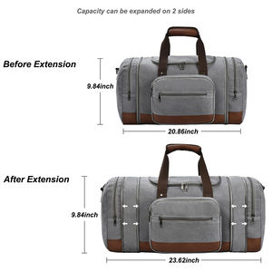 Sac de sport personnalisé avec logo, grand sac à dos multifonctionnel imperméable en Oxford, sac de voyage pour la salle de sport avec compartiment pour chaussures - Product Image 4