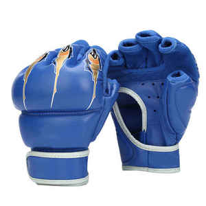 Guantes de Sparring de Piel Auténtica de Alta Calidad Profesional para MMA, Equipo para Saco de Boxeo, Guantes de Artes Marciales con Logotipo Personalizado - Product Image 6