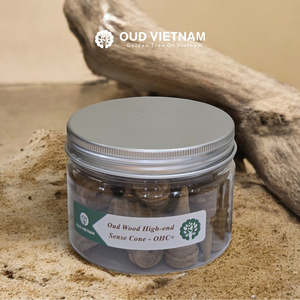 ธูปไม้กฤษณาธรรมชาติ 100 กรัม - กลิ่นอู๊ดหอมหวาน อุ่นละมุน ขายส่ง OHC+ - Product Image 1