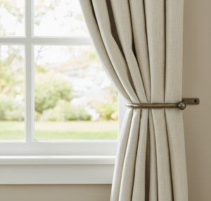 Modernos sujetadores metálicos para cortinas - Product Image 4