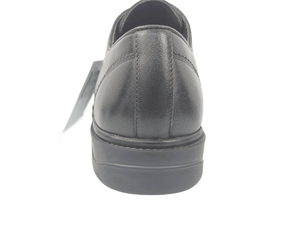 Zapatos Oxford de Vestir para Hombre, Negros, de Piel de Oveja, con Cordones, Punta en Pico, para Oficina y Carrera Profesional, Color Sólido, Suela de TPR, para Todas las Temporadas - Product Image 4