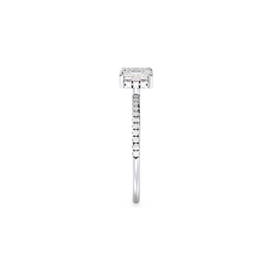 Anillo de Diamante Cultivado en Laboratorio REYES de Alta Calidad, Corte Asscher, 1.32 Quilates, Regalo de Aniversario, Oro Blanco Sólido de 14K, Certificado IGI, Joyería Fina - Product Image 4