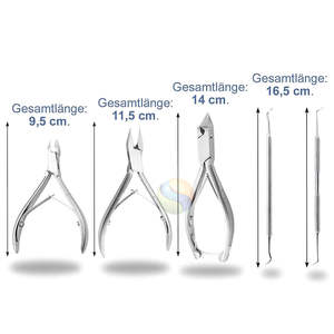 Coupe-ongles incarnés de qualité supérieure – Coupe-cuticules et coupe-ongles robustes pour la podologie et les soins de beauté - Product Image 4