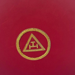 Étui pour casquette de couronne rouge de l'arche royale maçonnique : Disponible dans toutes les tailles - Product Image 6