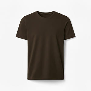 Camiseta de Verano 100% Algodón, Manga Corta, Corte Regular, Transpirable, Ecológica, para Hombre, Color Sólido, Casual, Básica, Cuello Redondo, Camisetas para Mujer - Product Image 5