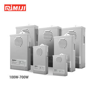 Caja de Metal de 200W, fuente de alimentación LED a prueba de lluvia para exteriores, AC220V DC12V, controlador impermeable para LED, transformador LED montado en la pared de 200W - Product Image 1