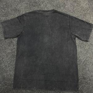 T-shirt surdimensionné à imprimé graphique pour hommes – Tee-shirt streetwear avec motif Flame Money « Only The Crew » - Product Image 5