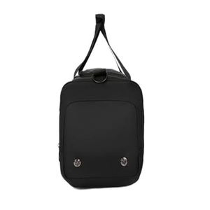 Sac de sport pour homme en polyester imperméable avec logo personnalisé, grande capacité, pour voyage, entraînement, fitness, yoga, basketball, sac à main robuste - Product Image 2