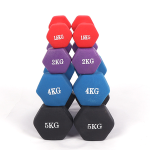 Haltères hexagonaux en néoprène coloré, haltères fixes en fonte pour la <span class=keywords><strong>musculation</strong></span> à domicile, équipement <span class=keywords><strong>de</strong></span> fitness pour l'entraînement <span class=keywords><strong>de</strong></span> force - Product Image 1