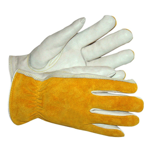 High Quality Leather Heat Resistant <b>Driver</b> Work <b>Gloves</b> Hand Protection Custom Logo Driving <b>Gloves</b> With Custom Logo - Product Image 6