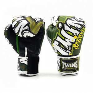 Dernier modèle de gants de boxe de qualité supérieure, personnalisables, couleur orange, en cuir véritable, à lacets, pour l'entraînement et le sparring, MMA, Muay Thai - Product Image 4