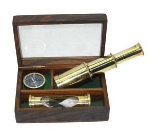 Boussole en laiton professionnelle artisanale indienne de haute qualité pour la survie en plein air Navigation nautique poche Portable étanche - Product Image 4