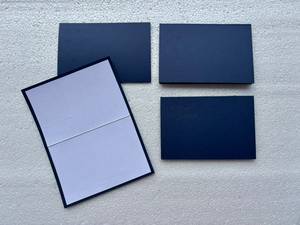 Ensemble de cartes et d'enveloppes en coton gaufré de luxe en gros pour la papeterie artisanale - Product Image 3