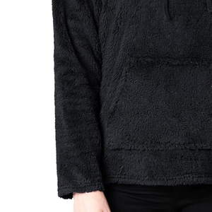 Women <b>Teddy</b> Fleece <b>Hoodie</b> Oversized Winter Warm Sherpa Pullover <b>Hoodie</b> Casual Streetwear Custom Logo Wholesale Factory - Product Image 3