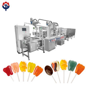 Multifunctionele Volautomatische Lolly Productielijn Kan Harde Snoepjes Produceren Met Verschillende Vormen Om Uit Te Kiezen - Product Image 2