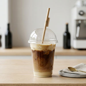 Vasos Desechables de Plástico PP de Alta Calidad, 16/20/24 oz, Pared Simple, Tapa de 95 mm, para Bebidas, Jugos, Smoothies, Boba, Hechos en Vietnam - Product Image 2