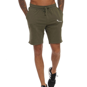 Wholesale Custom Printed Logo Anti-Wrinkle <b>Lace</b> Drawstring Closure Knee-Length Sport Workout Shorts <b>Elastic</b> Waist Men's Shorts - Product Image 1