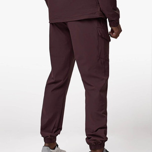 Men's Casual Joggers High Quality Four Way Stretch Fabric Lightweight Elasticated Waist Elasticated Cuffs Cargo Side Pockets - Product Image 2