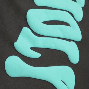 Sudadera con Capucha de Moda Urbana para Hombre, Lavada, con Estampado Puff y Transferencia Térmica Digital, Felpa Antibolitas - Product Image 4