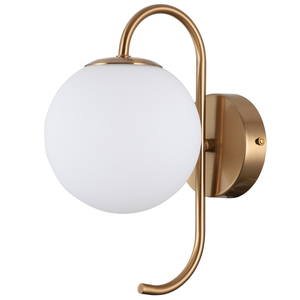 Lámpara de Pared Moderna de Latón Antiguo con Forma Irregular, Metal Duradero, Fácil Instalación, para Iluminación de Cabecera, Decoración Interior Moderna - Product Image 6