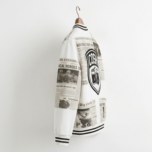 Veste universitaire vintage à motif journalier, veste Letterman personnalisée brodée - Product Image 5