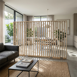 Paravents décoratifs en bambou d'époque pour la maison, les hôtels, les bureaux, les séparations de pièce - Product Image 5