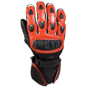 Factory Touch Screen Full Finger Racing <b>Gloves</b> with Windproof Leather for Motorbike Riding - Product Image 5