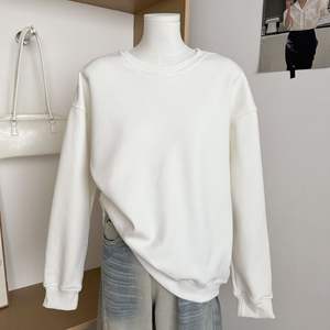 Sweat-shirt à col rond pour homme, doublé polaire, à manches longues, coupe décontractée, confortable, respirant, streetwear pour l'automne - Product Image 2