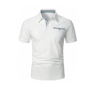 Camisetas Polo 100% Algodón Hechas en Pakistán a Precio Económico para Hombre, Cómodas, de Secado Rápido y Transpirables - Product Image 1