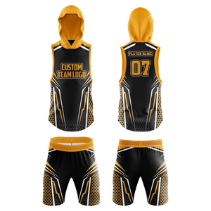 Quick Dry Wholesale 7V7 Football Uniforms Breathable New Design Premium Quality 100% Polyester 7v7 American Football Uniforms - Product Image 1