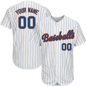 เสื้อเบสบอลผ้าโพลีเอสเตอร์เสื้อทีมออกแบบได้ตามต้องการ - Product Image 1