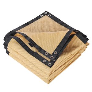 Telo Ombreggiante 90% 3,6 x 6 m per Pergola, con Occhielli in Acciaio Inox, Schermo Privacy Durevole 160 GSM per Riparo Esterno - Product Image 4