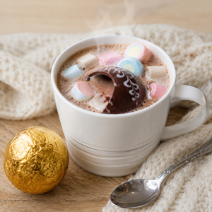 OEM Product <b>Chocolate</b> Bomb Filled With Marshmallow In Custom Box Packaging For Wholesale Distribution - Product Image 6