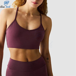 Women Workout Clothes Set Orange Seamless Activewear Yoga Suit Sports <b>Bra</b> and Fitness Leggings OEM ODM Wholesale Supplier - Product Image 5