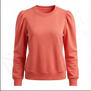 Sudaderas en blanco de alta calidad, sudaderas con capucha para mujer, suéter de gran tamaño con bloque de Color personalizado, ropa de calle para mujer, sudadera de algodón - Product Image 2