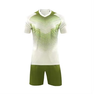 Uniforme de volley-ball pour homme 100% polyester, col en V, séchage rapide, avec design de sublimation personnalisé - Product Image 4