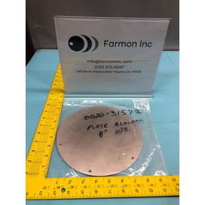 AMAT 0020-31572 Plate Blocker 8" WSI, 146747 - Équipement et pièces semi-conductrices de renommée mondiale à la fois fiables et durables - Product Image 5