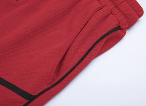 Good Price Gym Wear Shorts for Men's Casual Breathable Quick Dry Embroidered Woven Mid Waist Drawstring Closure Shaghaf Sports - Product Image 6