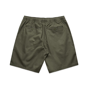 Shorts de Playa para Hombre, 100% Algodón, Cintura Elástica, Logotipo Frontal, Ecológicos, Anti-UV, Secado Rápido, Transpirables, Estilo Urbano, Casual de Verano - Product Image 2