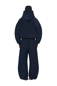 Ensemble de survêtement décontracté pour homme en molleton technique 100 % coton à capuche, manches longues, imprimé numérique, pour l'hiver - Product Image 4