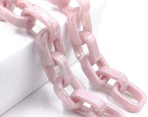 Cadena de Resina Hecha a Mano para Colgar en la Pared, Decoración Moderna para el Hogar, Arte de Pared Acrílico para Sala de Estar, Dormitorio u Oficina - Product Image 1