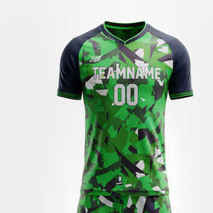 Ensemble de maillots de football personnalisés, uniforme d'équipe, shorts respirants, tissu à séchage rapide, vêtements d'entraînement professionnels pour les matchs - Product Image 3