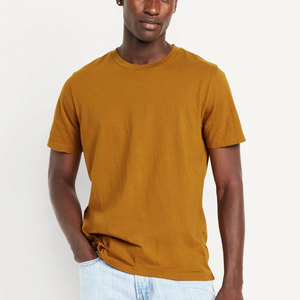 เสื้อยืดคอกลมแขนสั้นผู้ชายทรงปกติ ผ้าฝ้าย 100% เสื้อยืดลำลอง - Product Image 2