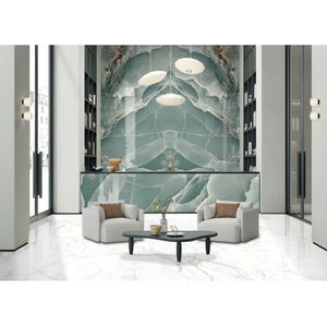 Grands carreaux de dalle de porcelaine de luxe 1200x3200 Surface mate Imperméable au feu Antidérapant Carreaux de mur de sol au design moderne - Product Image 2