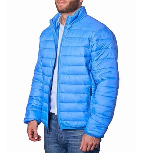 Customized <b>Men</b> Puffer <b>Jacket</b> High Quality Polyester Nylon Material <b>Men's</b> Bubble Puffer <b>Jackets</b> - Product Image 3