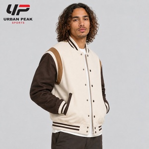 Nueva Chaqueta Varsity Moderna para Hombre 2026 con Silueta Oversize, Bordado Audaz y Estilo Urbano Distintivo - Product Image 5